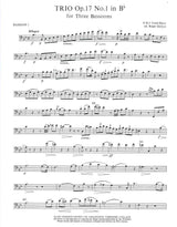 Castil-Blaze, Trio op. 17/1 in Bb (3Bn) (Emerson Edition)