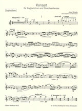 Schelb, Concerto (English Horn,Piano) (Breitkopf)