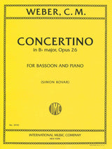 Weber, Concertino op. 26 in Bb (IMC)