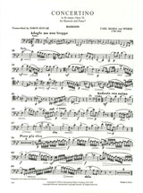Weber, Concertino op. 26 in Bb (IMC)