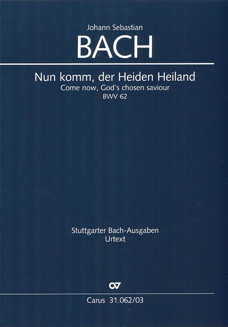 Bach, Kantate BWV 62 [G/E] (Carus)