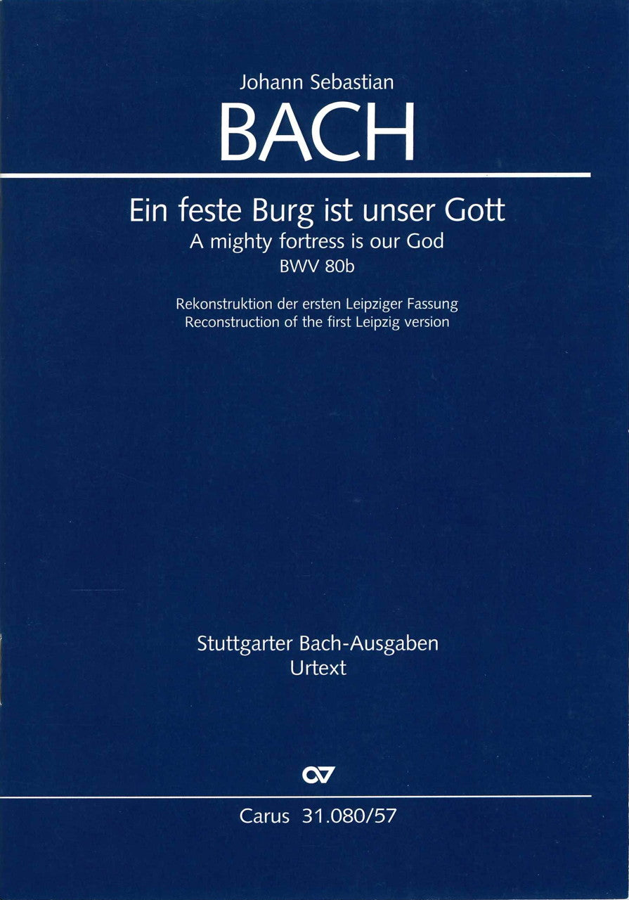 Bach, Cantata No. 80b (Carus)
