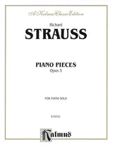 Strauss,R., Piano Pieces, op. 3 (Kalmus/Alfred)