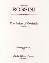 Rossini, Siege of Corinth Ov. Full Score (Luck's Music)