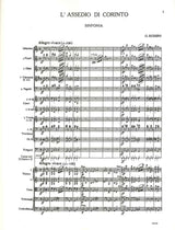 Rossini, Siege of Corinth Ov. Full Score (Luck's Music)