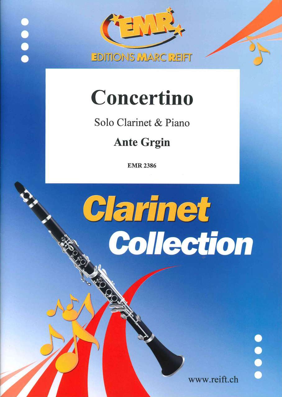 Grgin, Concertino (Cl,Pf) (Reift)