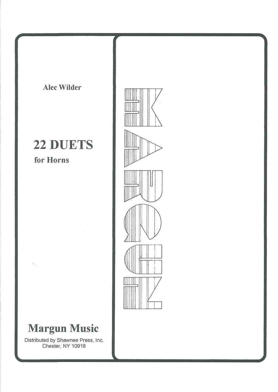 Wilder, 22 Duets (2Hn) (Margun Music)