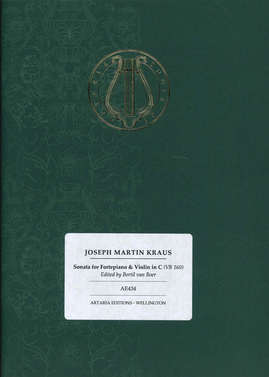 Kraus, Sonata in C, VB 160 (Artaria Editions)