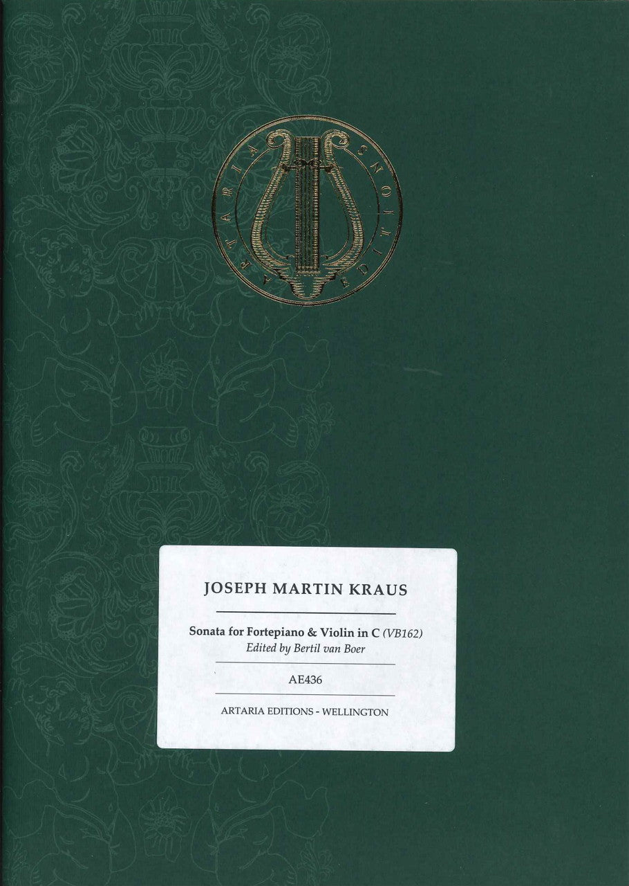Kraus, Sonata in C, VB 162 (Artaria Editions)