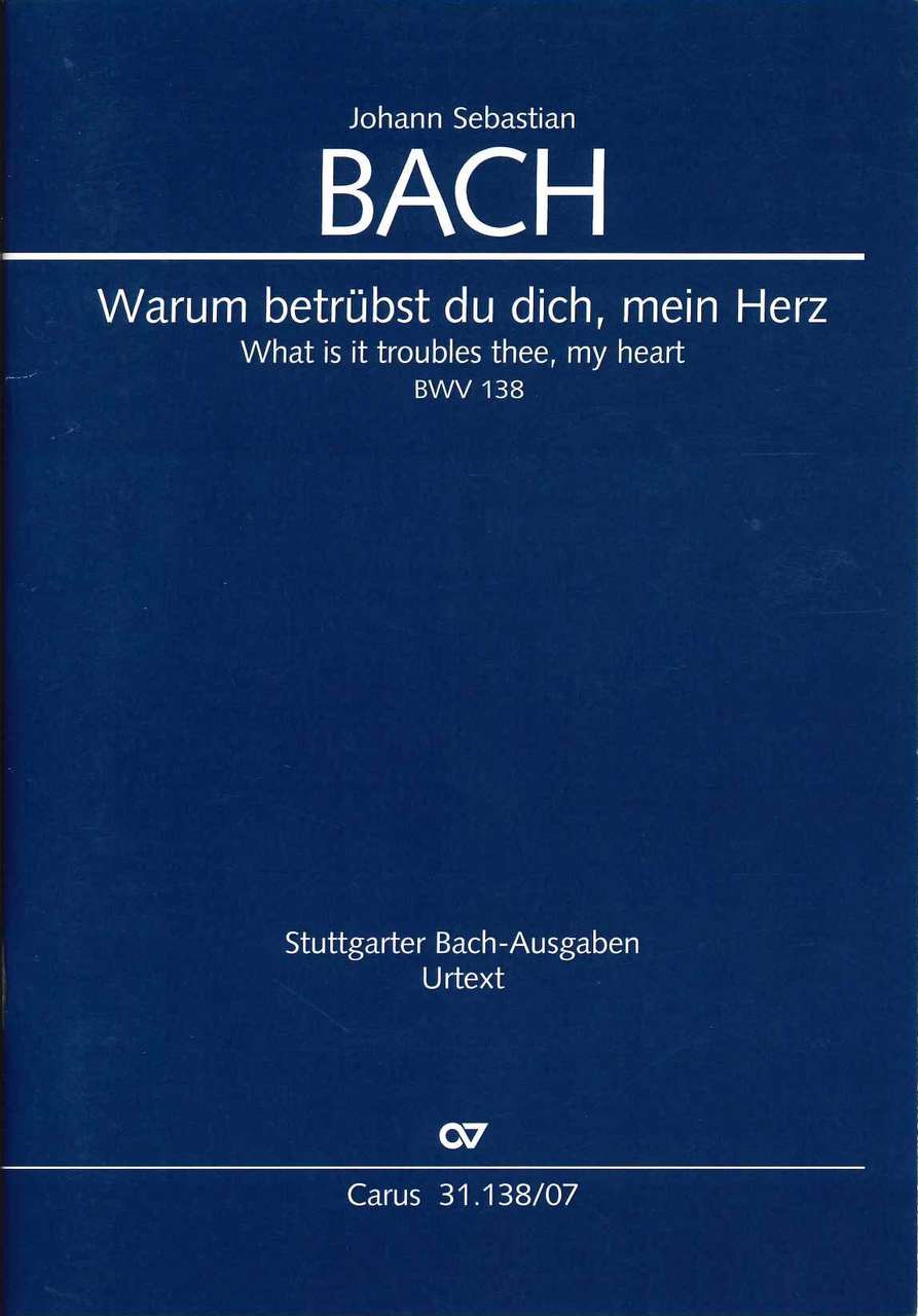 Bach, Cantata No.138 (Carus)