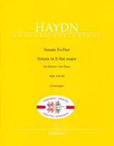 Haydn, Sonata Hob. 16/49 in Eb (Barenreiter)