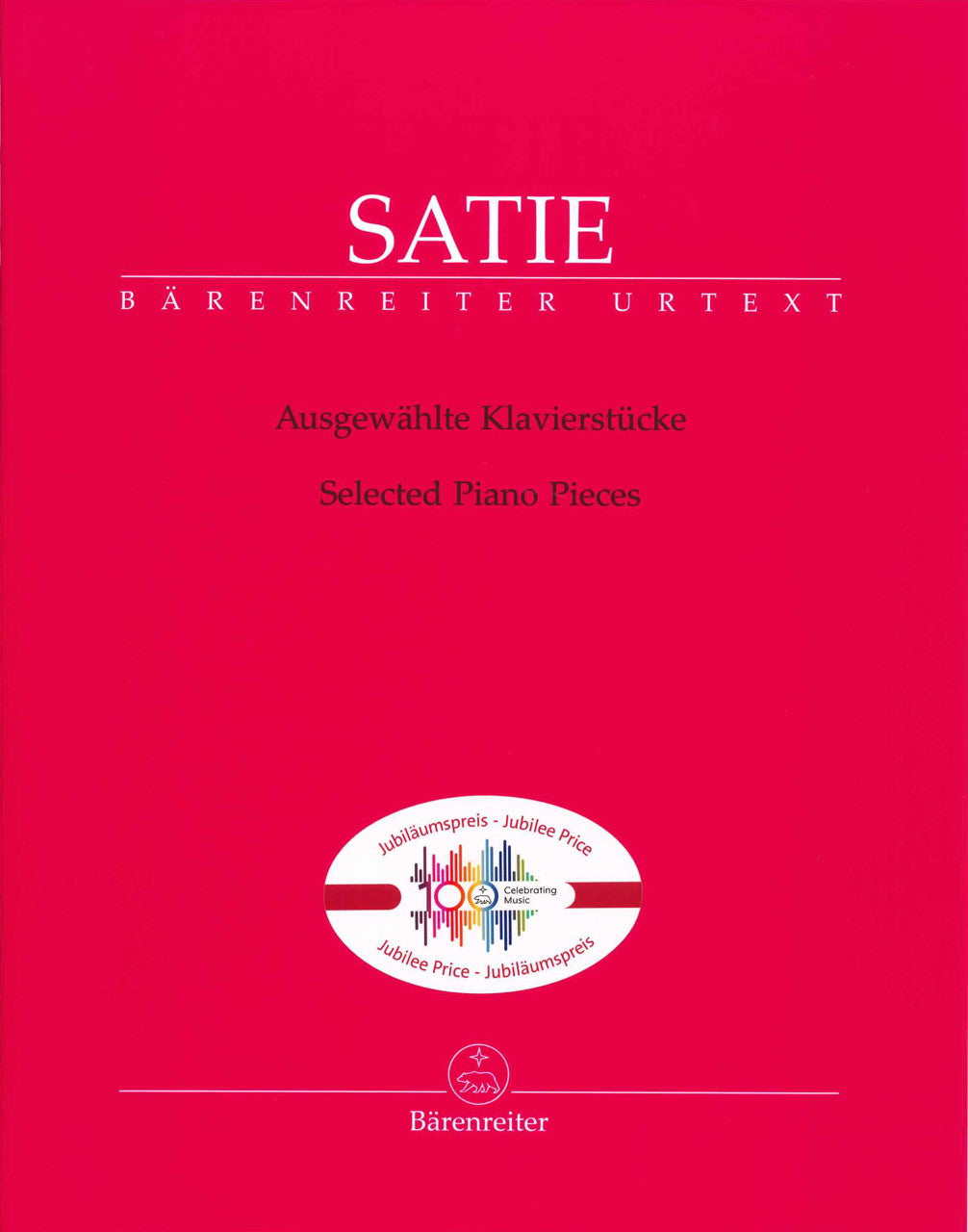 Satie, Selected Piano Pieces (Barenreiter)