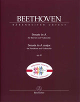 Beethoven, Sonata op. 69 in A (Del Mar) (Barenreiter)