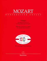 Mozart, Concerto KV 622, Adagio (Barenreiter)