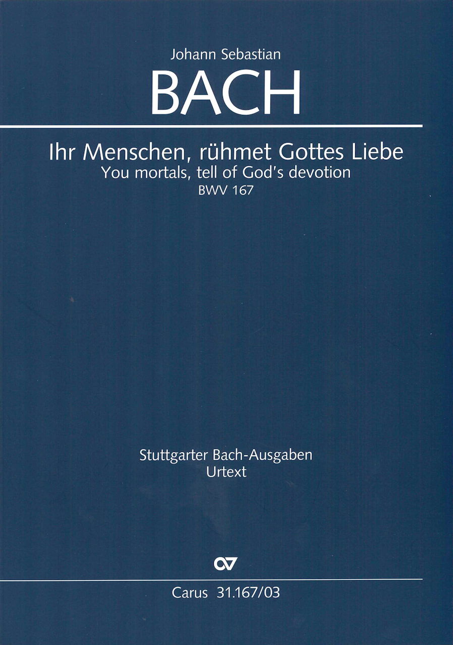 Bach, Kantate BWV 167 (Carus)