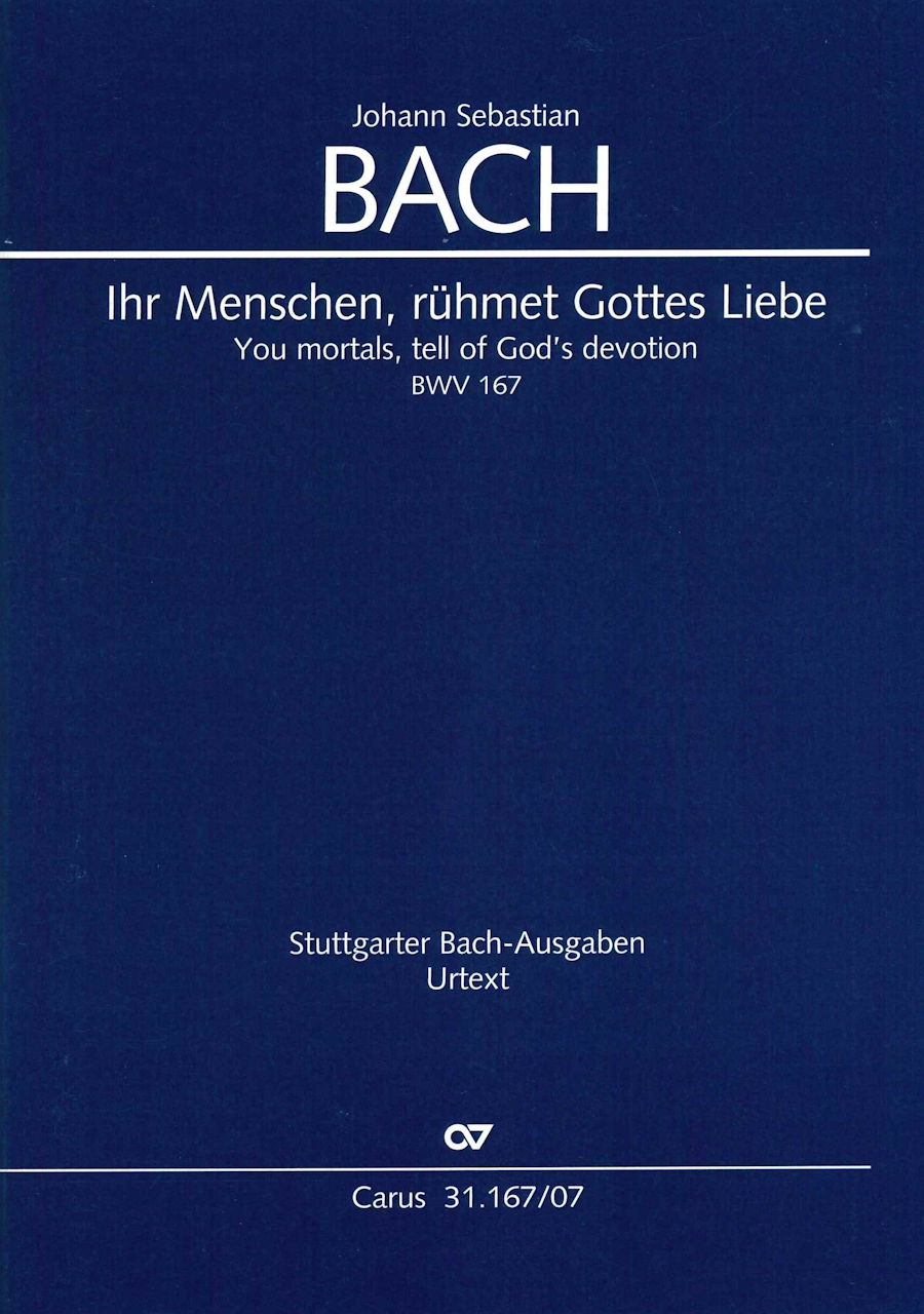 Bach, Cantata No.167 (Carus)