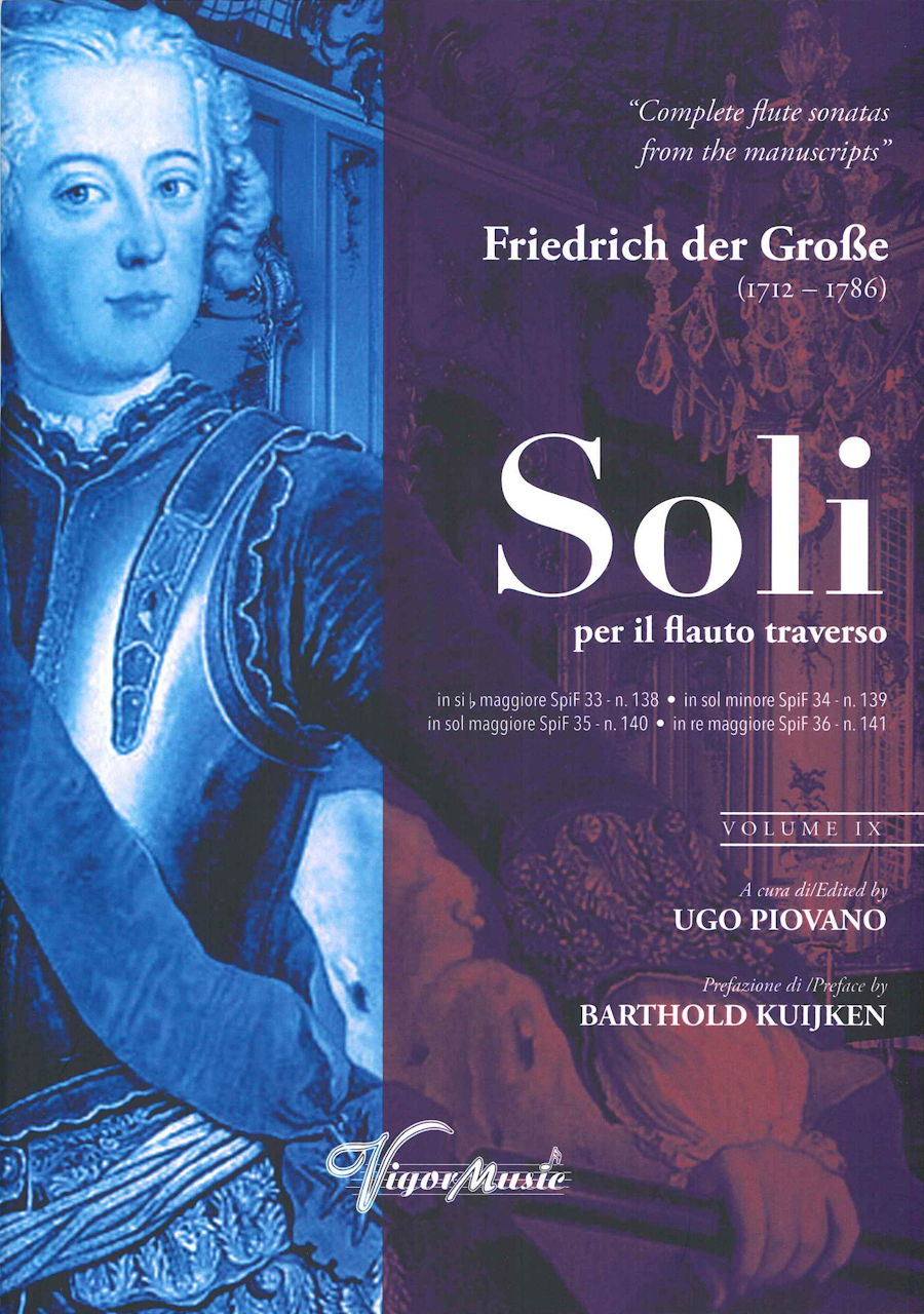 Friedrich II, Soli per il flauto 9 (Vigormusic)