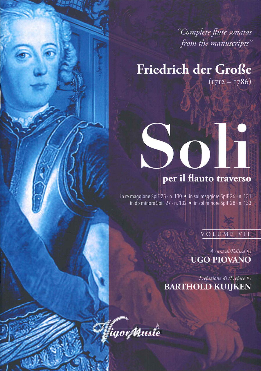 Friedrich II, Soli per il flauto 7 (Vigormusic)