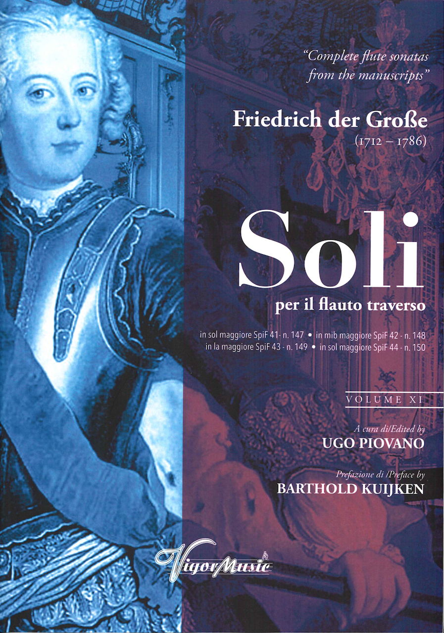Friedrich II, Soli per il flauto 11 (Vigormusic)