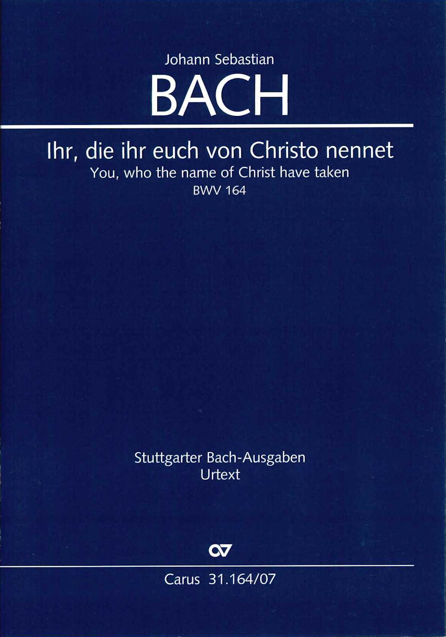 Bach, Cantata No.164 (Carus)