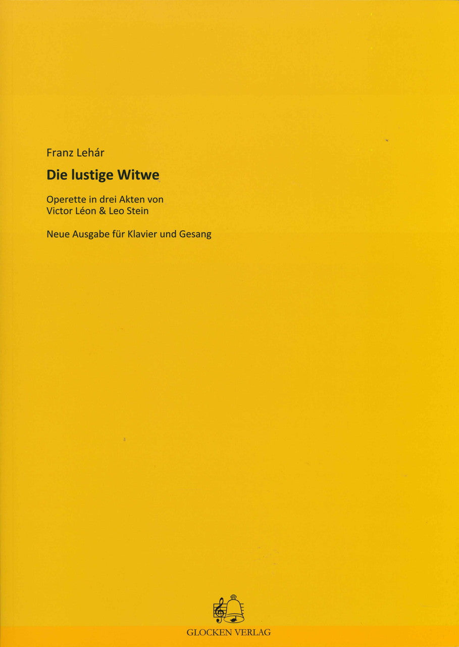 Lehar, Lustige Witwe: Neue Ausgabe [G] (Glocken/Weinberger)