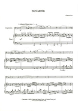 Arai, Sonatine. Euphonium and Piano (Cimarron Music Press)