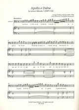 Handel, Apollo e Dafne HWV 122 [I] (Ossia Editions)