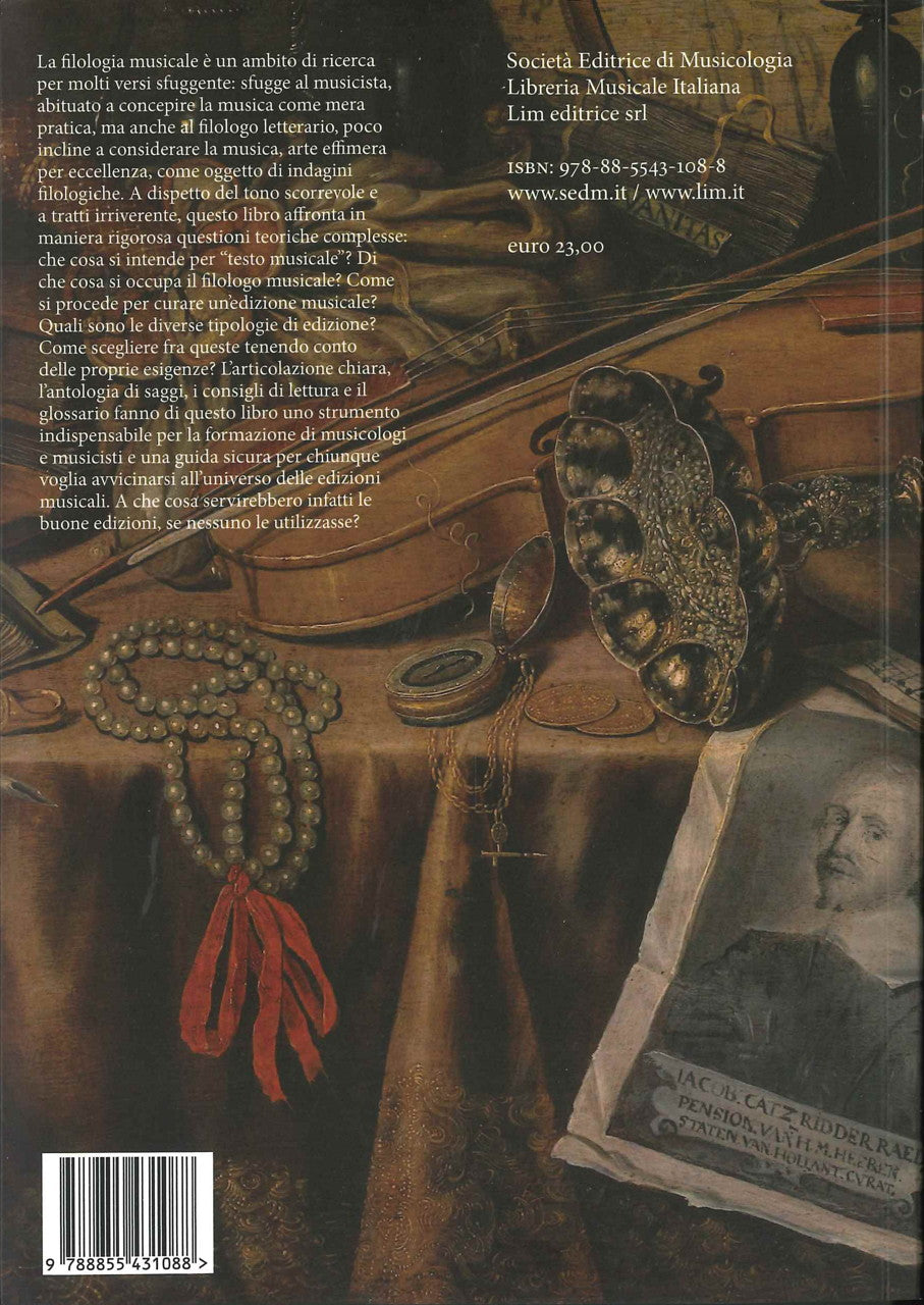 Toffetti, Introduzione alla filologia mu (Libreria Musicale Italiana)