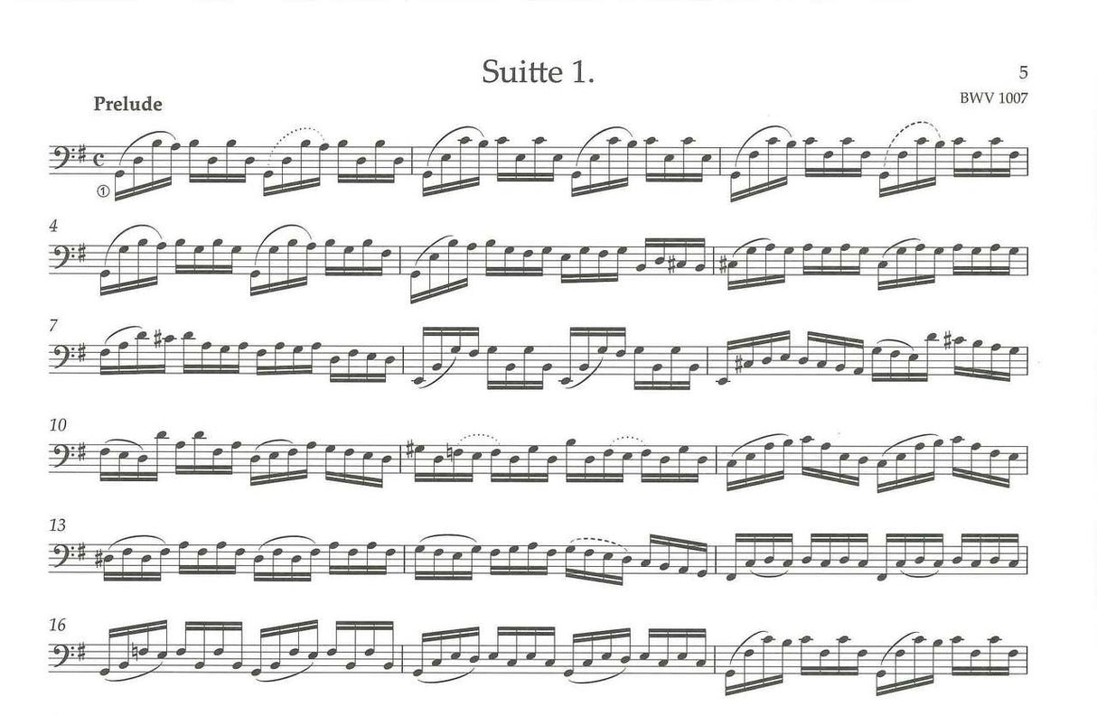 Bach, Suiten BWV 1007-1012 (Seeberg) (Walhall)
