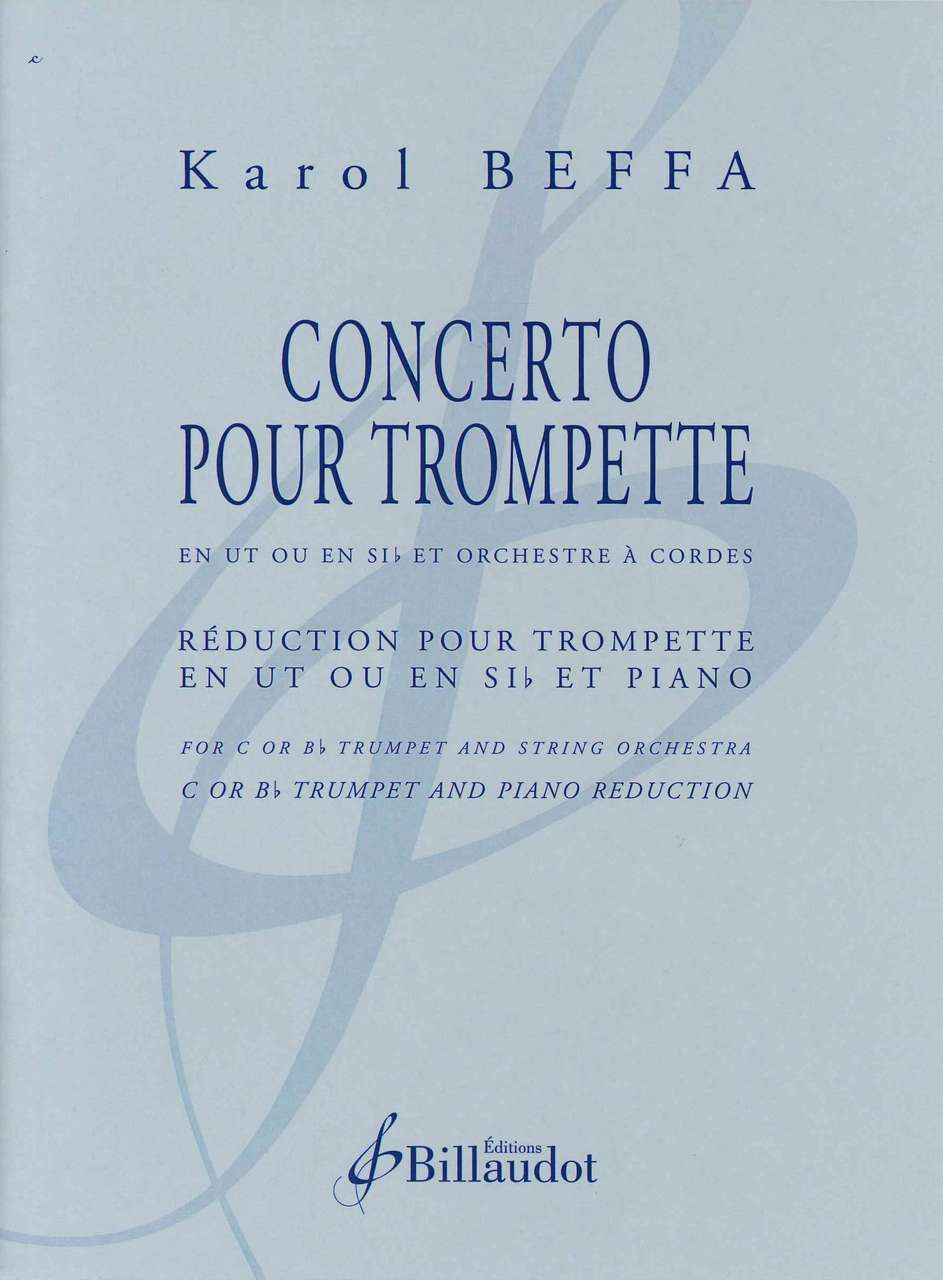 Beffa, Concerto pour trompette (Billaudot)