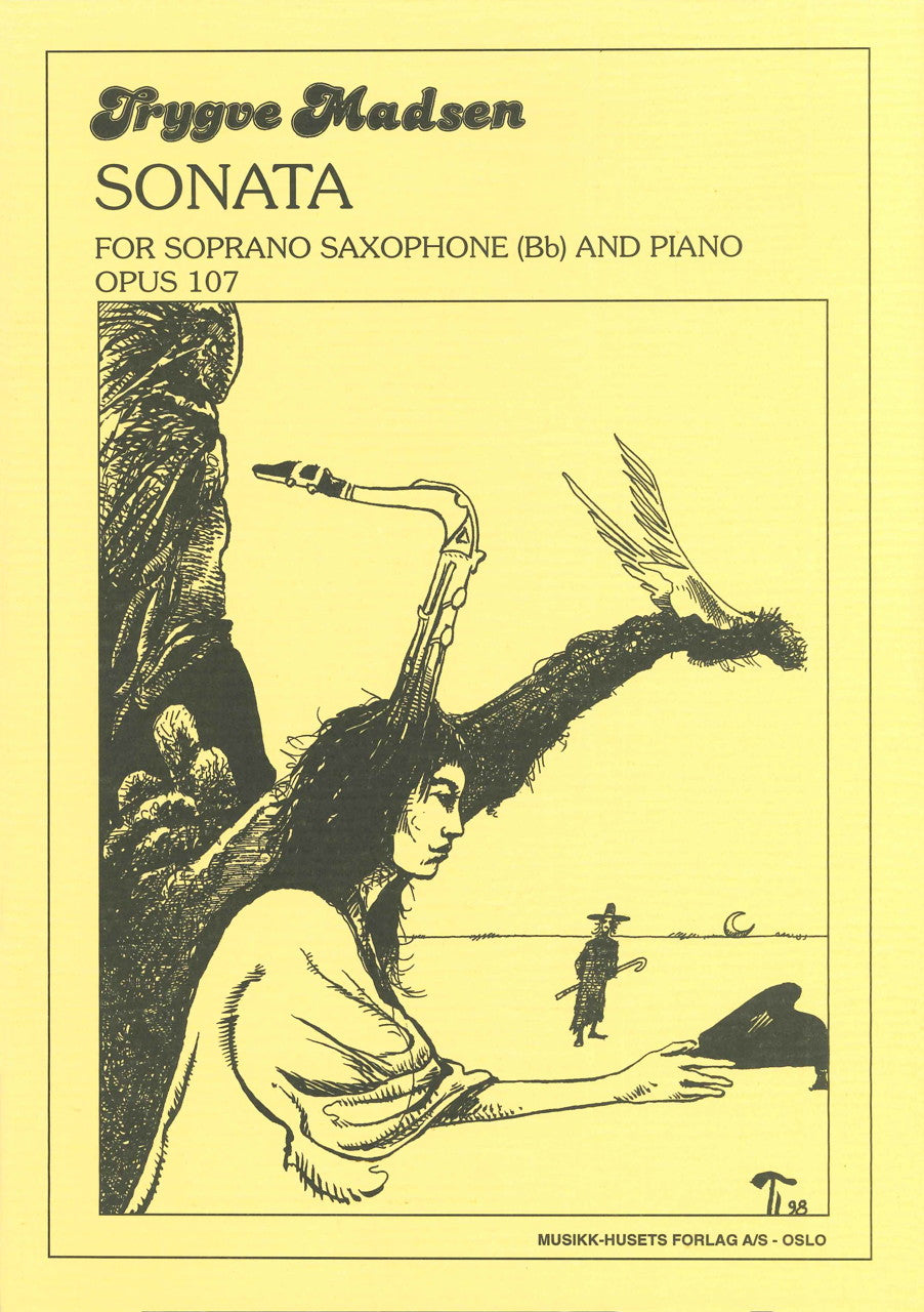 Madsen, Sonata op. 107 (SSax,Pf) (Musikk-Husets)