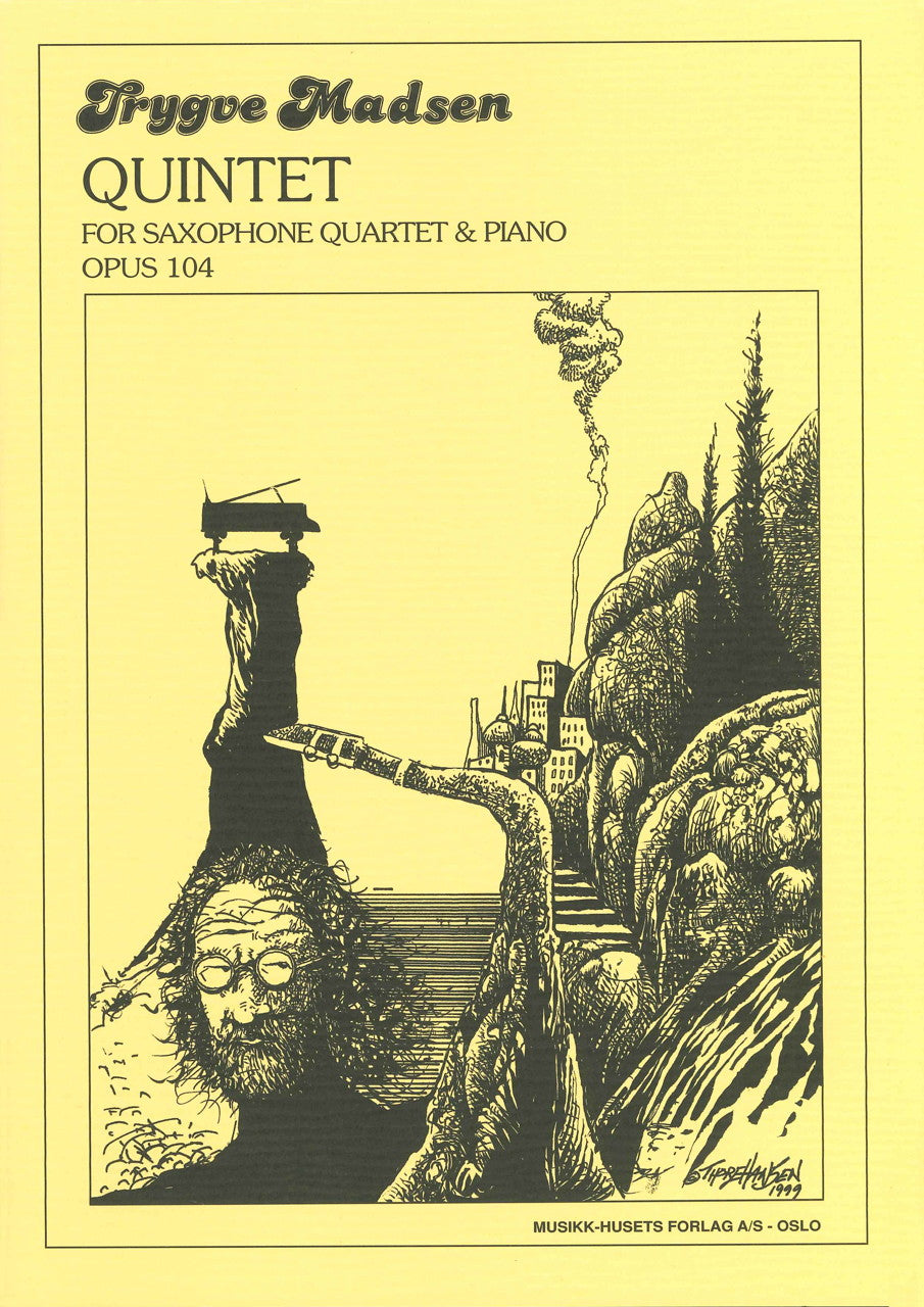 Madsen, Quintet op. 104 (SATBr Sax,Pf) (Musikk-Husets)