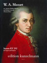 Mozart, Sonata KV 292 in Bb (Bn,Guit) (Kunzelmann)
