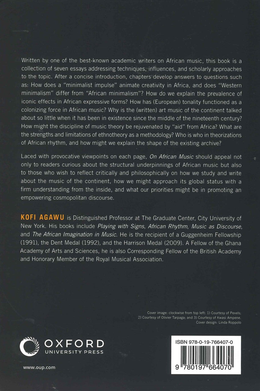Agawu, On African Music: Techniques(p) (Oxford University Press)