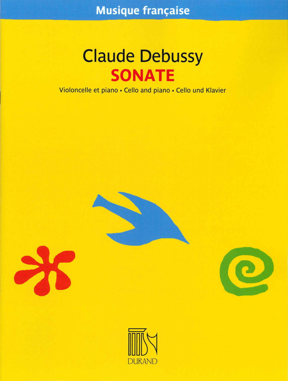 Debussy, Sonate en re min. (Bertrand) (Durand)
