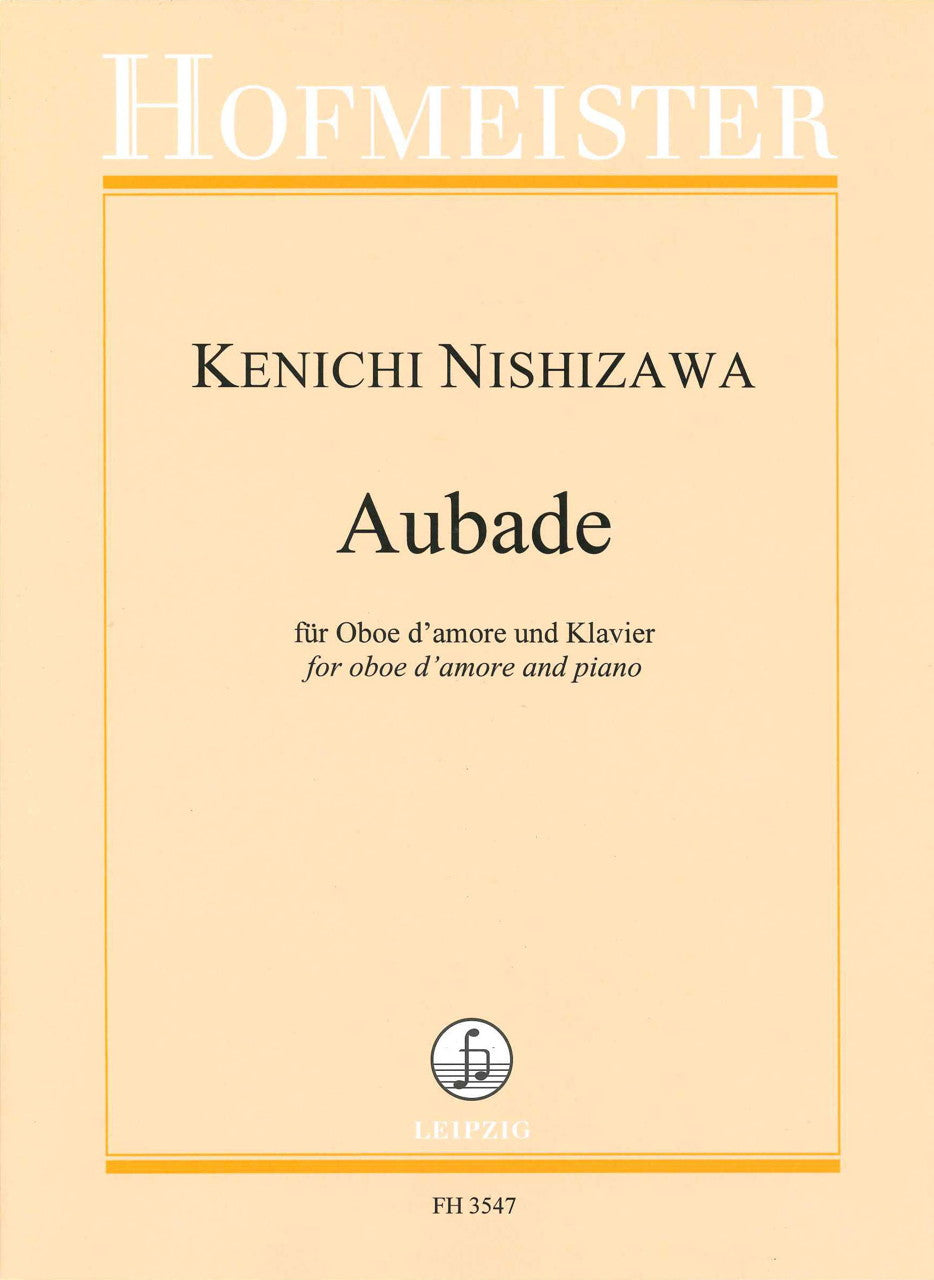 Nishizawa, Aubade op. 102(Ob d'amore,Pf) (Hofmeister)