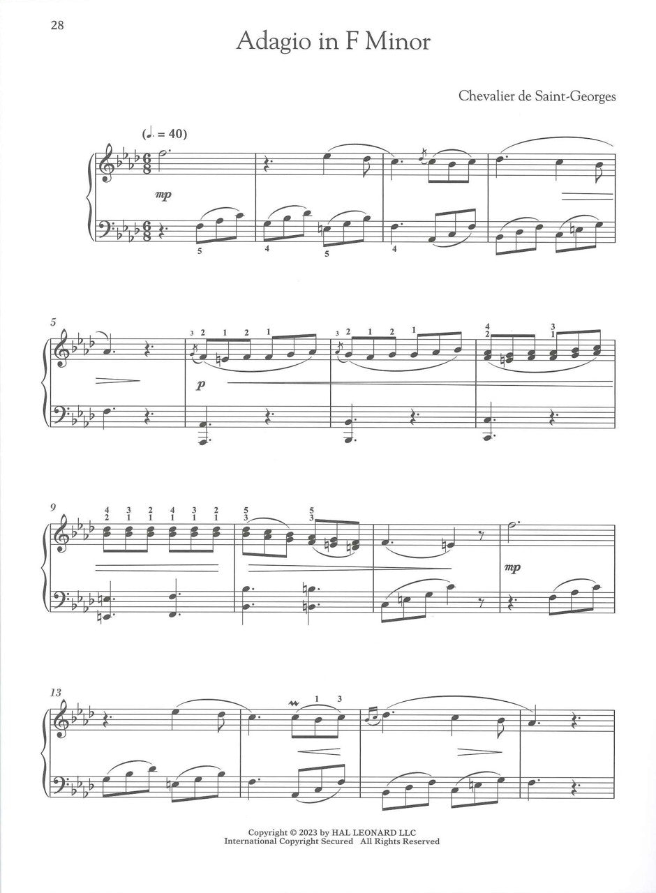Piano Music of Black Composers, Level 2 (Hal Leonard)