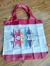 Tote Bag Red: 100 Celebrating Music (Barenreiter)