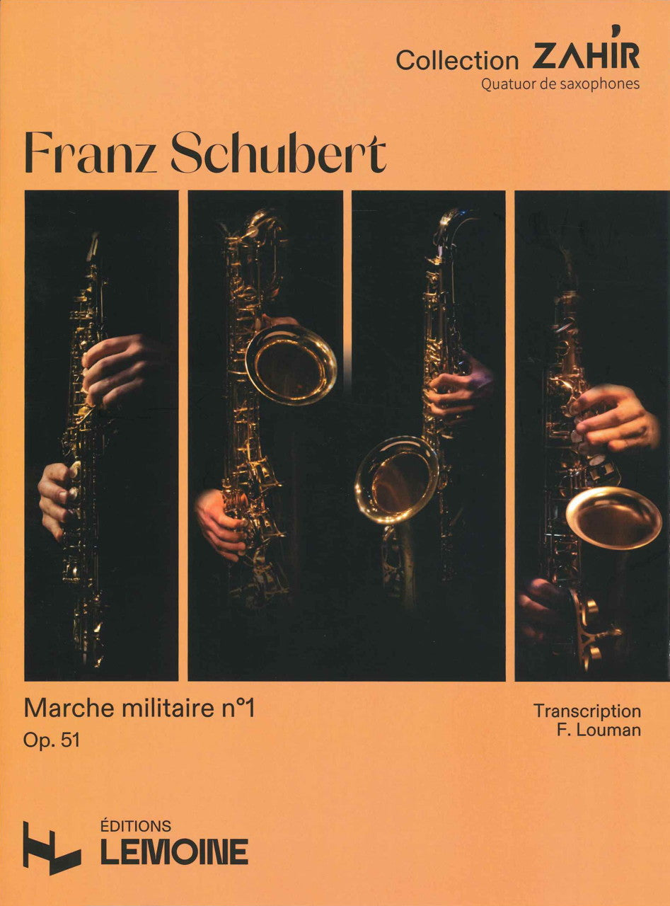 Schubert, Marche militaire No. 1 (SATBr) (Lemoine)