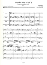 Schubert, Marche militaire No. 1 (SATBr) (Lemoine)