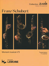 Schubert, Moment musical No. 3 (SATBr) (Lemoine)