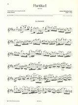 Bach, Partita No. 1 BWV 1002 (SSax Solo) (Lemoine)