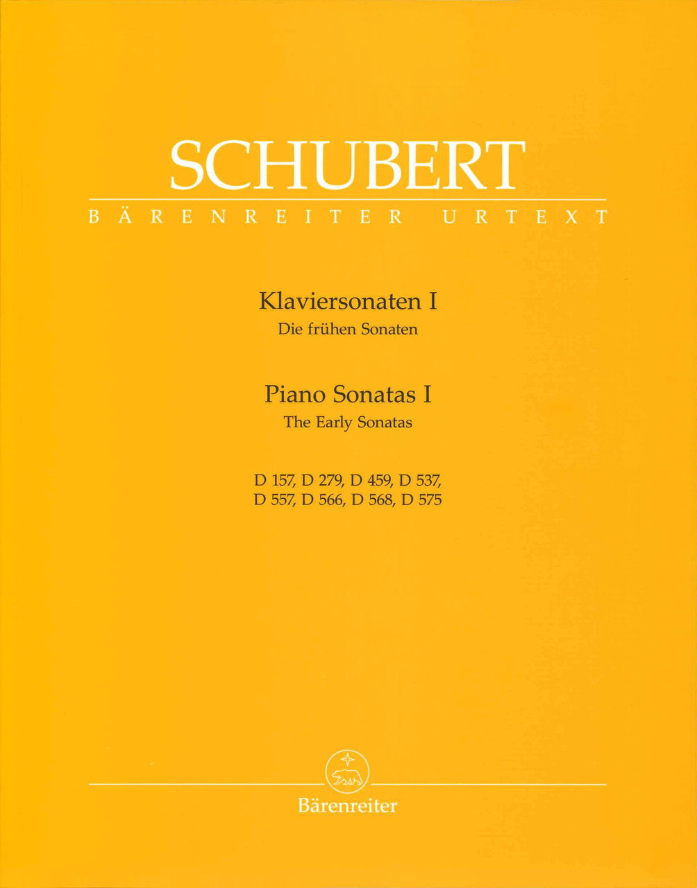 Schubert, Sonatas, Complete: 3-v. Set (Barenreiter)