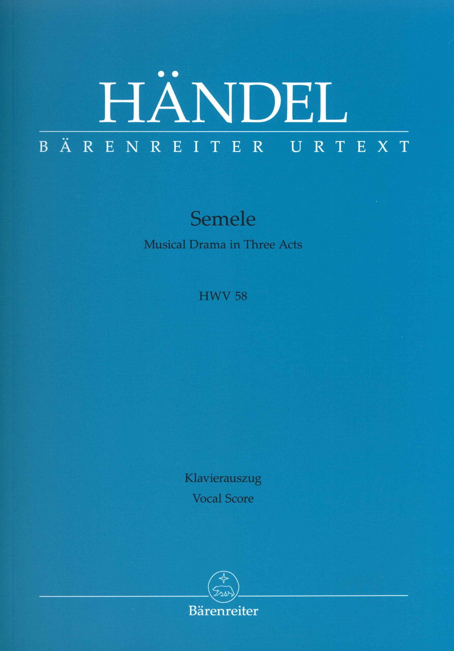 Handel, Semele, HWV 58 [E] (Barenreiter)