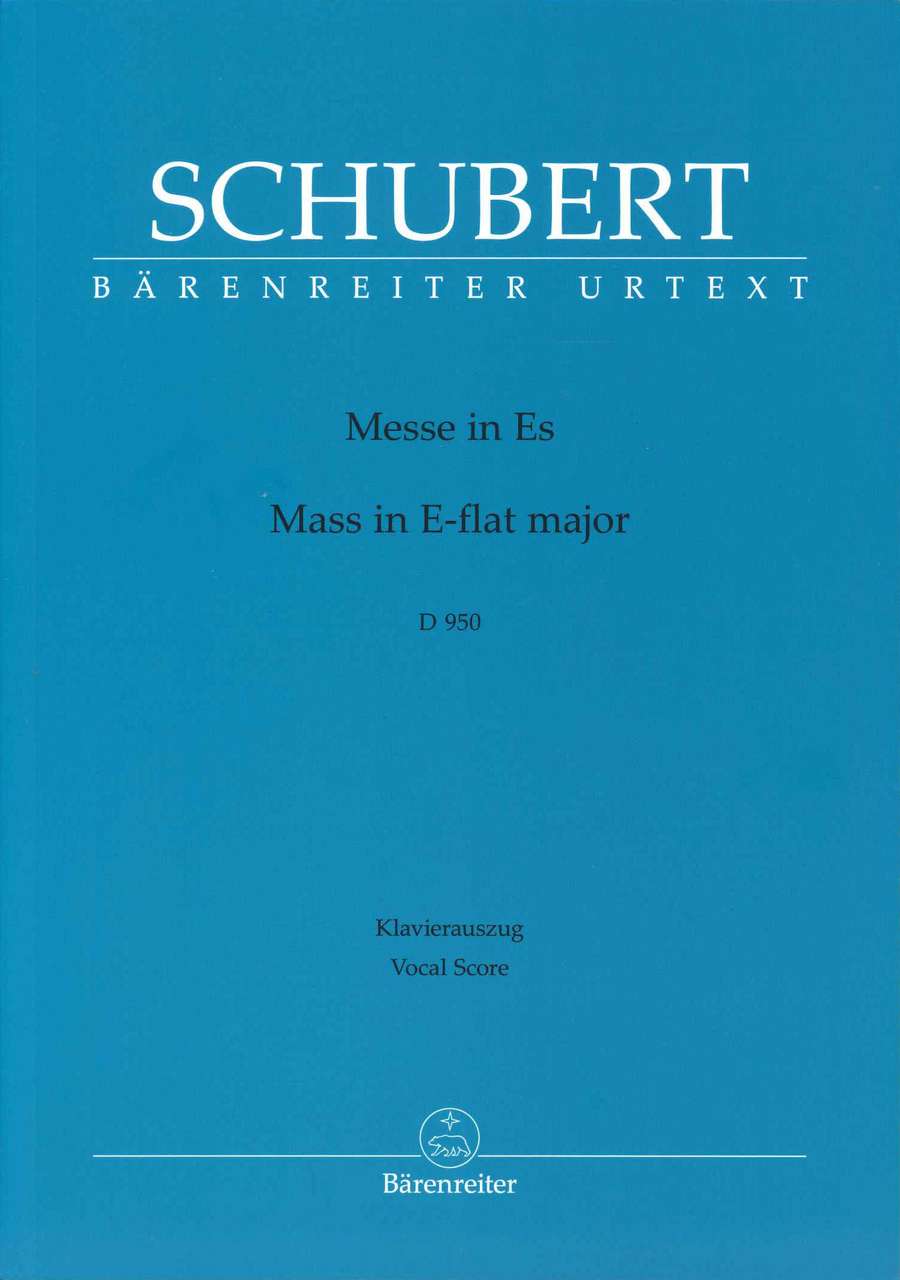 Schubert, Missa D 950 in Eb [L] (Barenreiter)