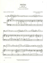Saint-Saens, Priere op. 158 (Vc,Pf) (IMC)