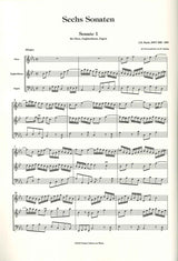 Bach, 6 Sonaten, 1: 1-3 (Ob,EHr,Bn) (Egge)