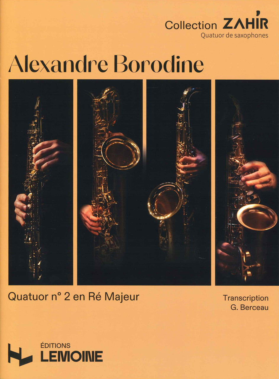 Borodin, Quartet No. 2 in D (4Sax) (Lemoine)