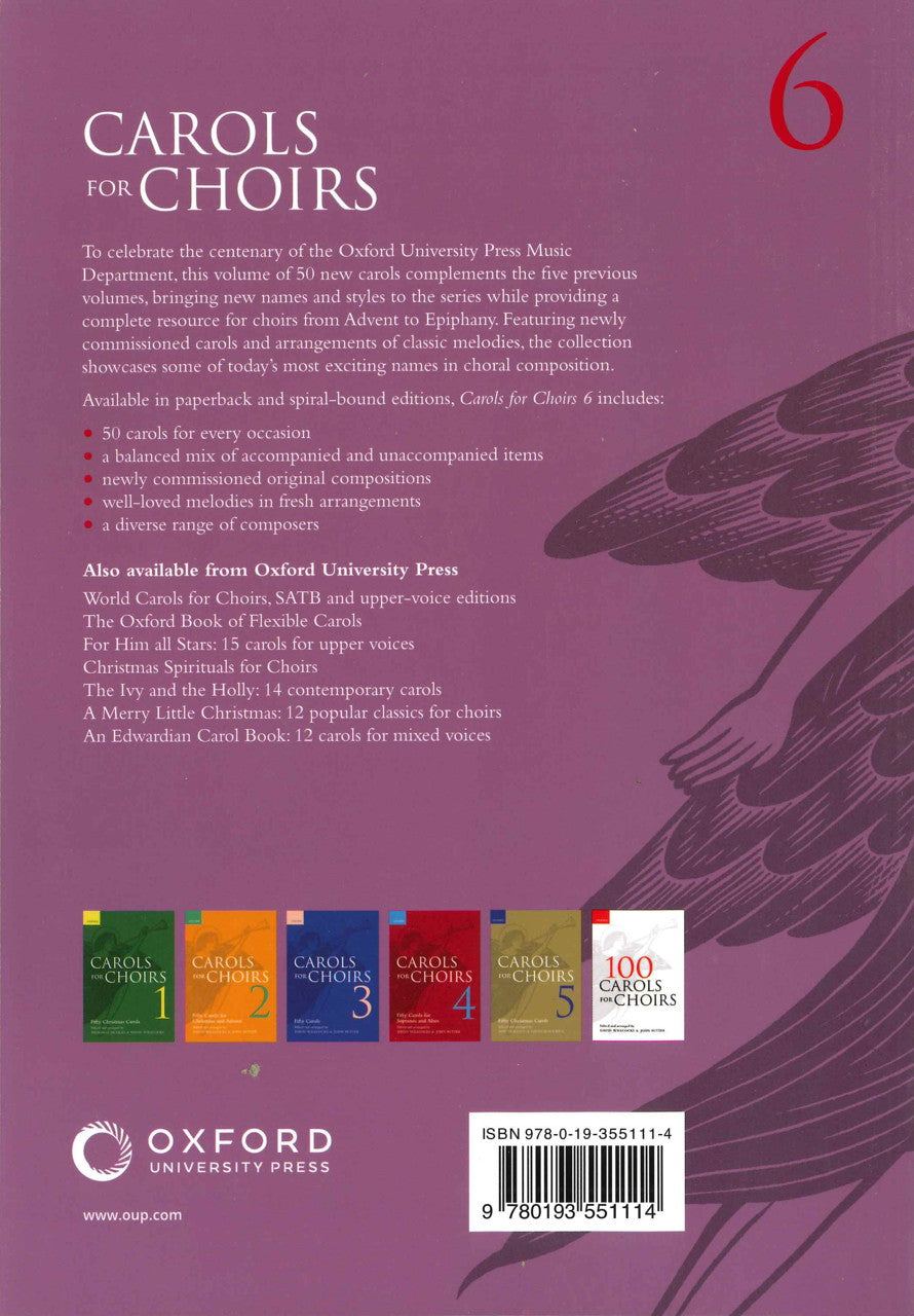 Carols for Choirs 6: 50 Christmas Carols (Oxford University Press)