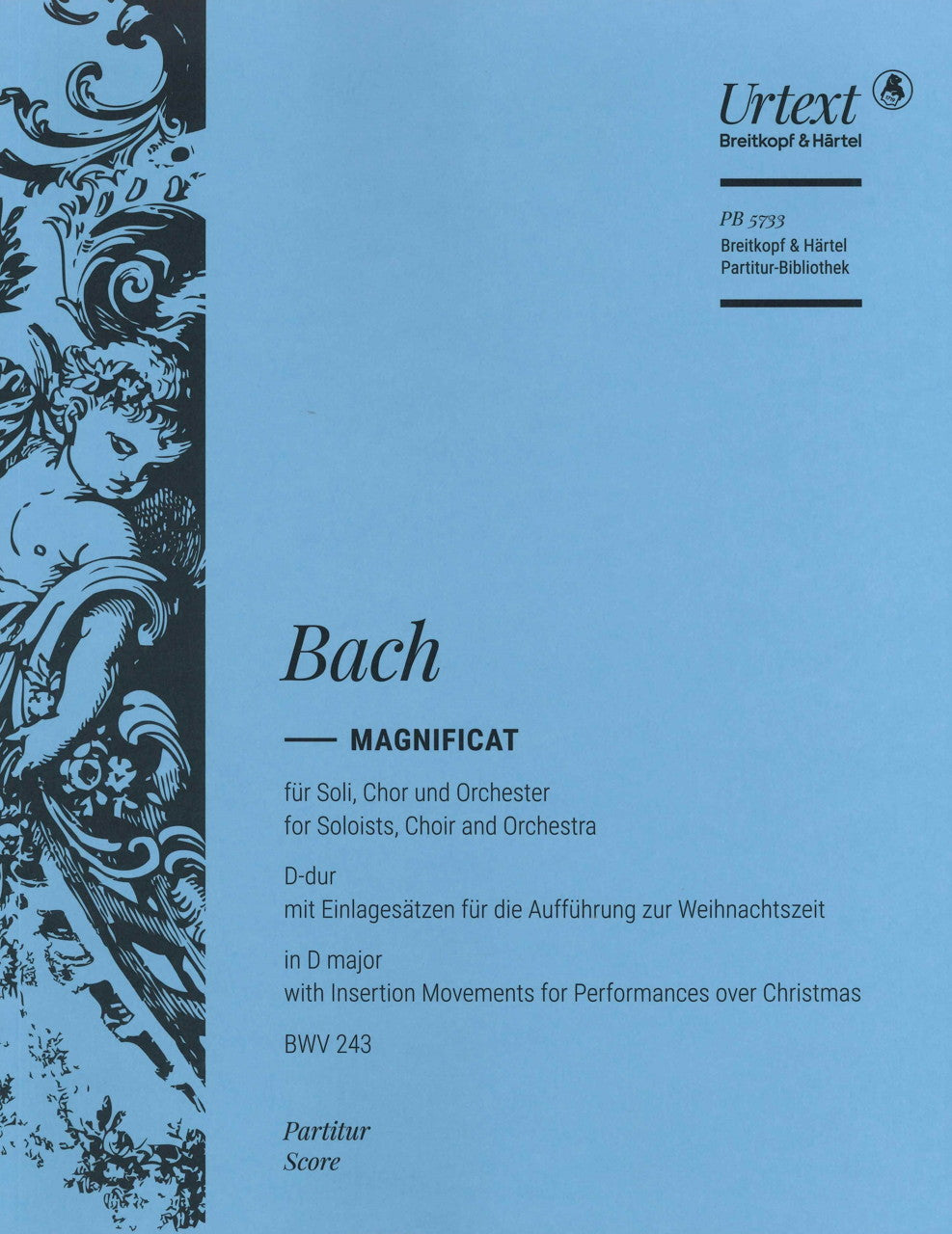 Bach, Magnificat BWV 243 in D Full Score (Breitkopf)